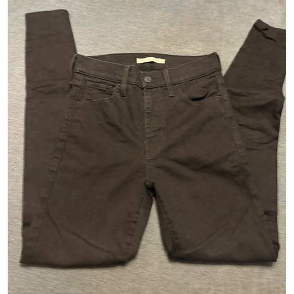 Levi's Denim - Levis‎ 720 High Rise Super Skinny Jeans Black Denim Size 26 Womens Pants